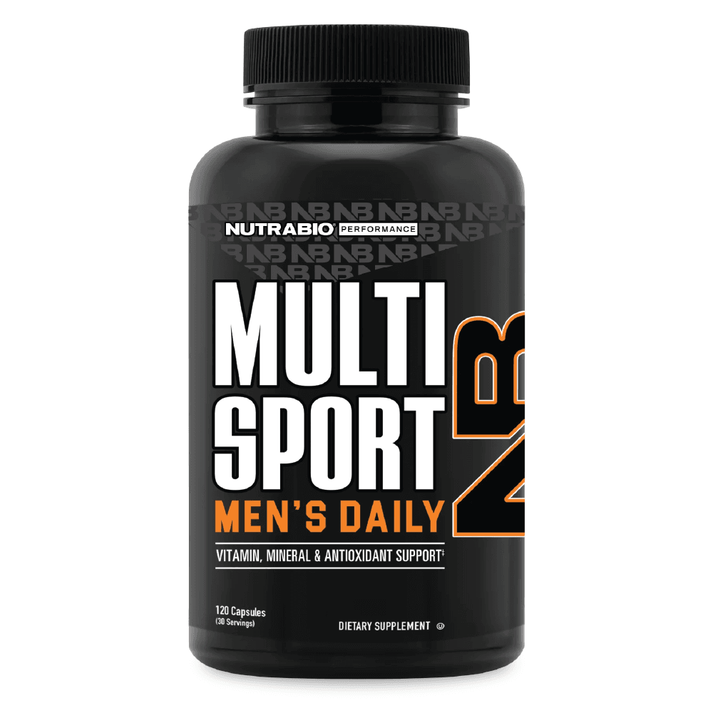 NutraBio Multi Sport Men's - 120 Vegetarian Capsules