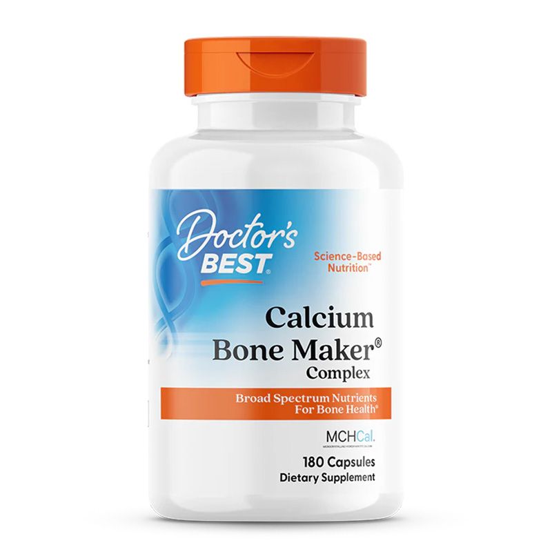 Doctor's Best 強骨鈣質複合配方（含MCHCal）— 180粒膠囊