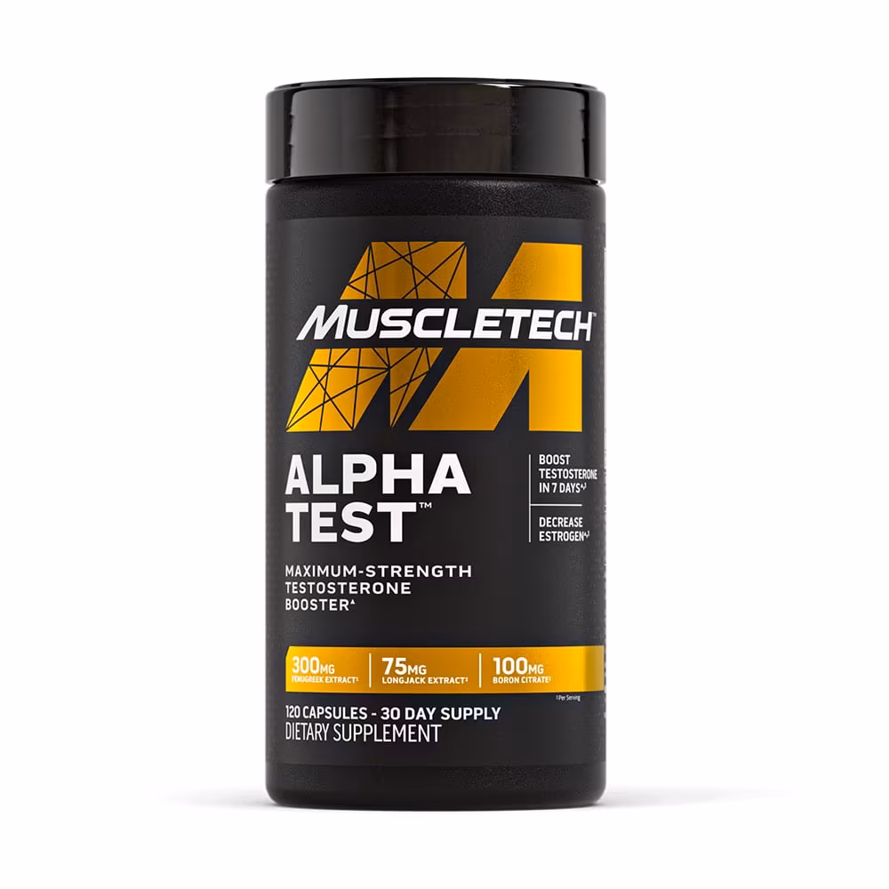 MuscleTech Alpha Test - 120 Capsules