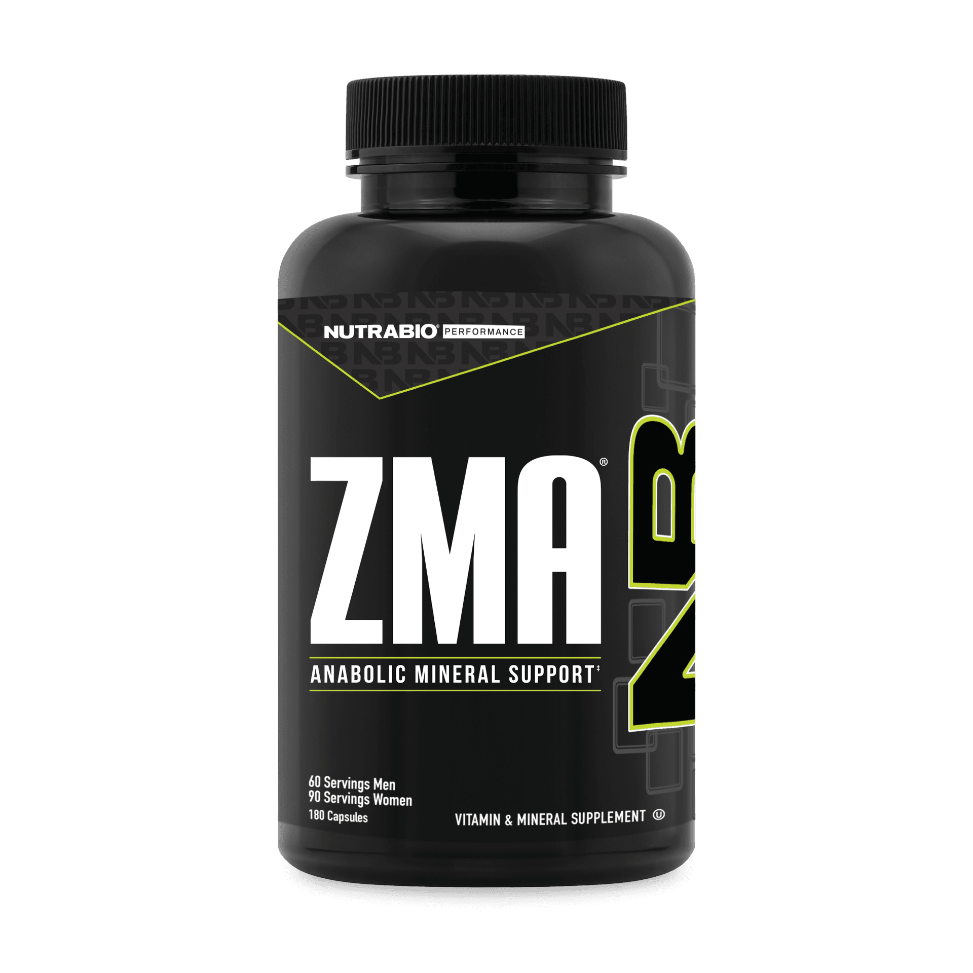 NutraBio ZMA - 90 Capsules