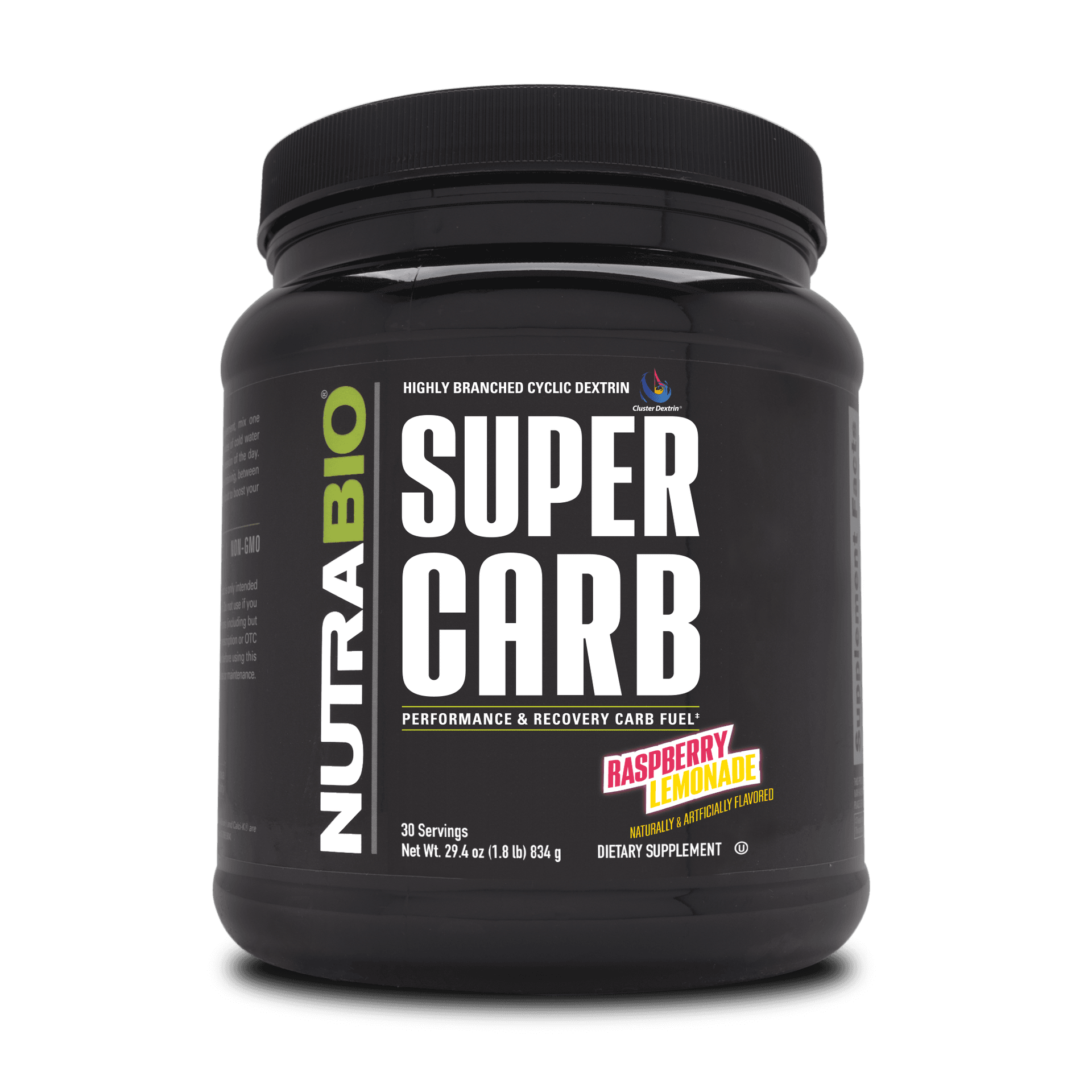 NutraBio 高效能碳水 - 30份 (834 克)
