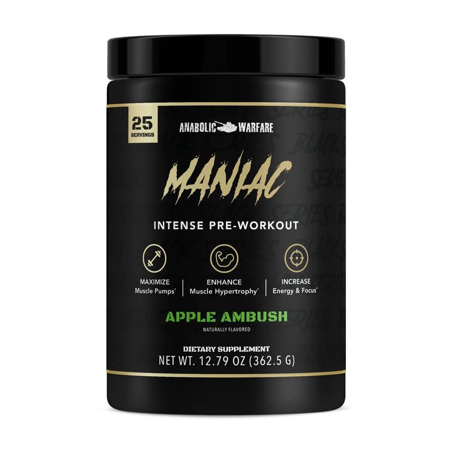 Anabolic Warfare Maniac - 25 Servings (388g)