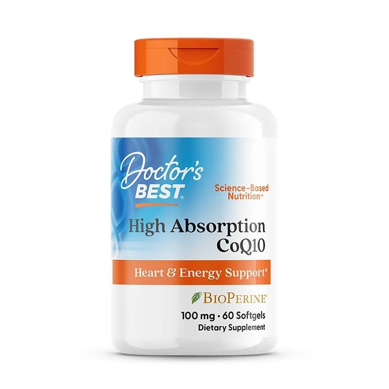 Doctor's Best 高吸收輔酶Q10 (含BioPerine) 100毫克 - 60粒軟膠囊