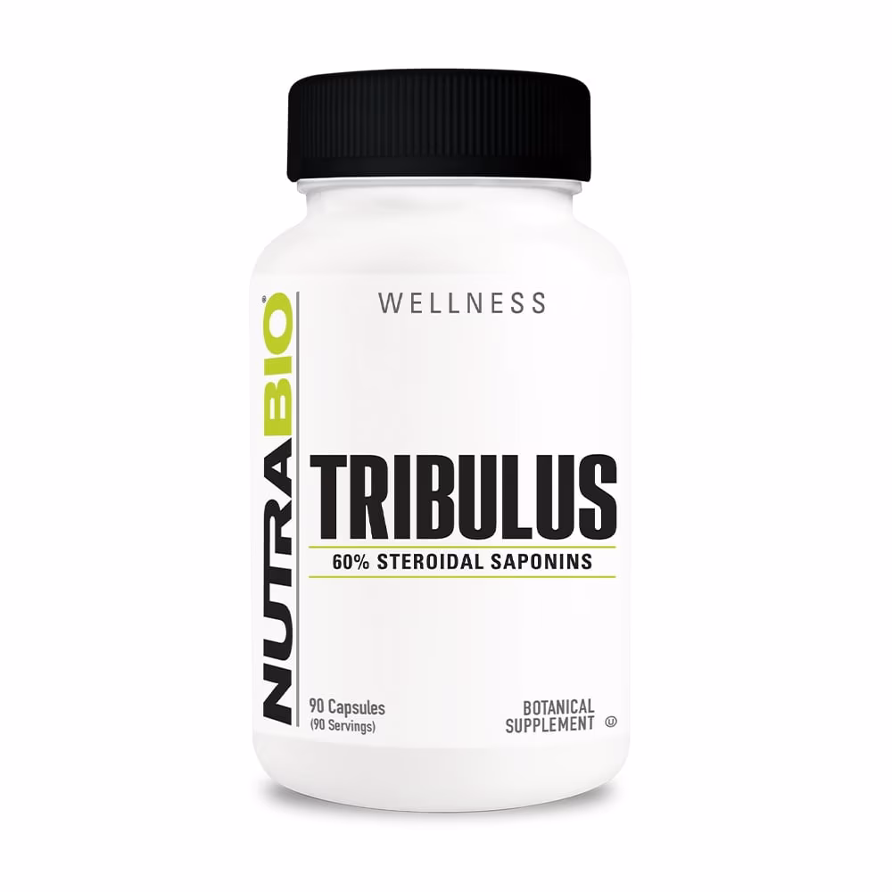 NutraBio 促睾酮刺蒺藜皂 - 90粒蔬菜膠囊