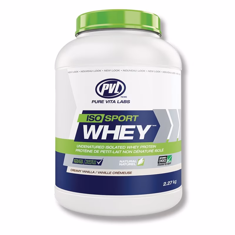PVL ISO Sport Whey 分離乳清蛋白 - 5磅 (2.27公斤)