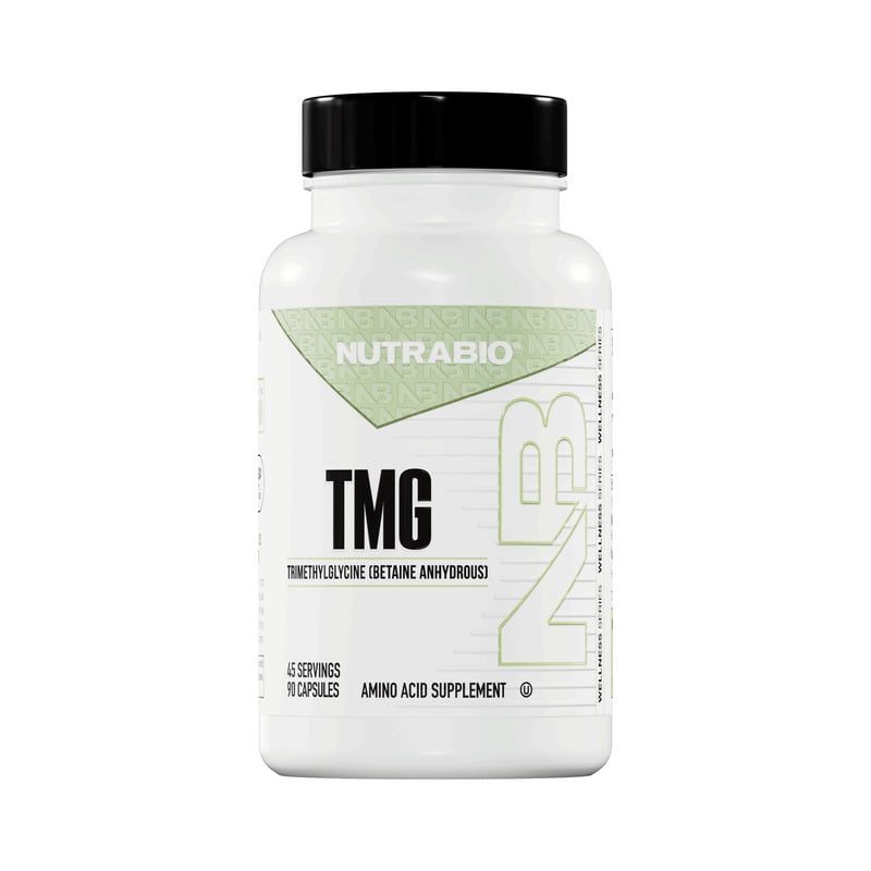 NutraBio TMG Betaine Anhydrous 90 Capsules