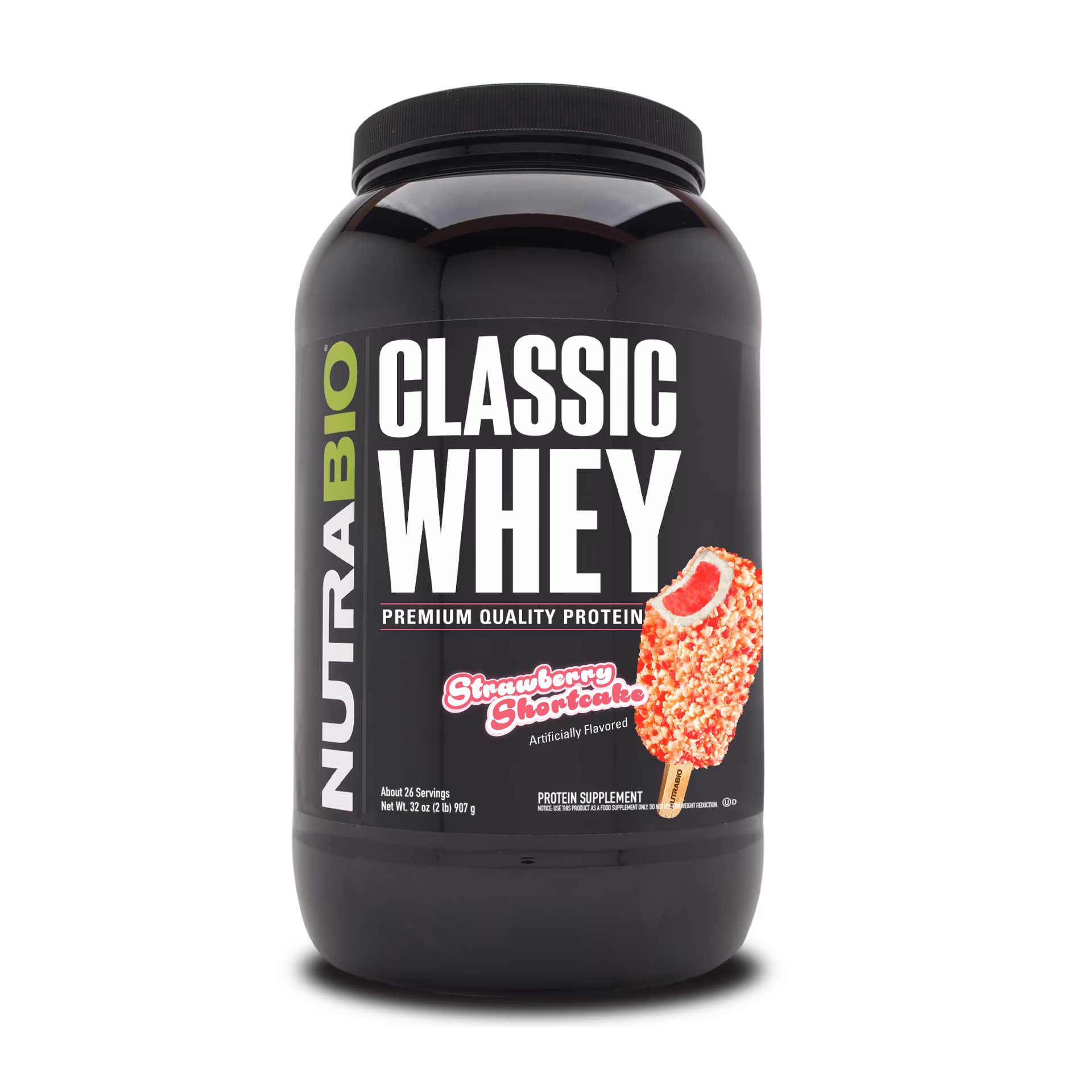 NutraBio Classic Whey Protein - 2lbs (907G)