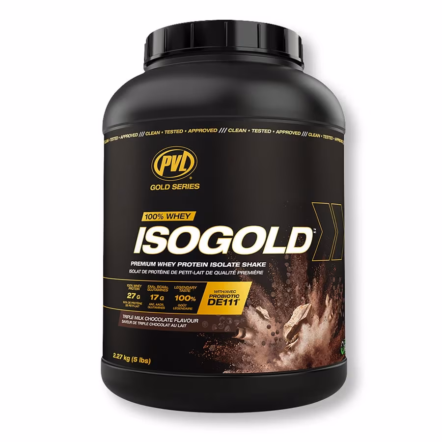 PVL IsoGold 分離乳清 - 5磅 (2.2公斤)