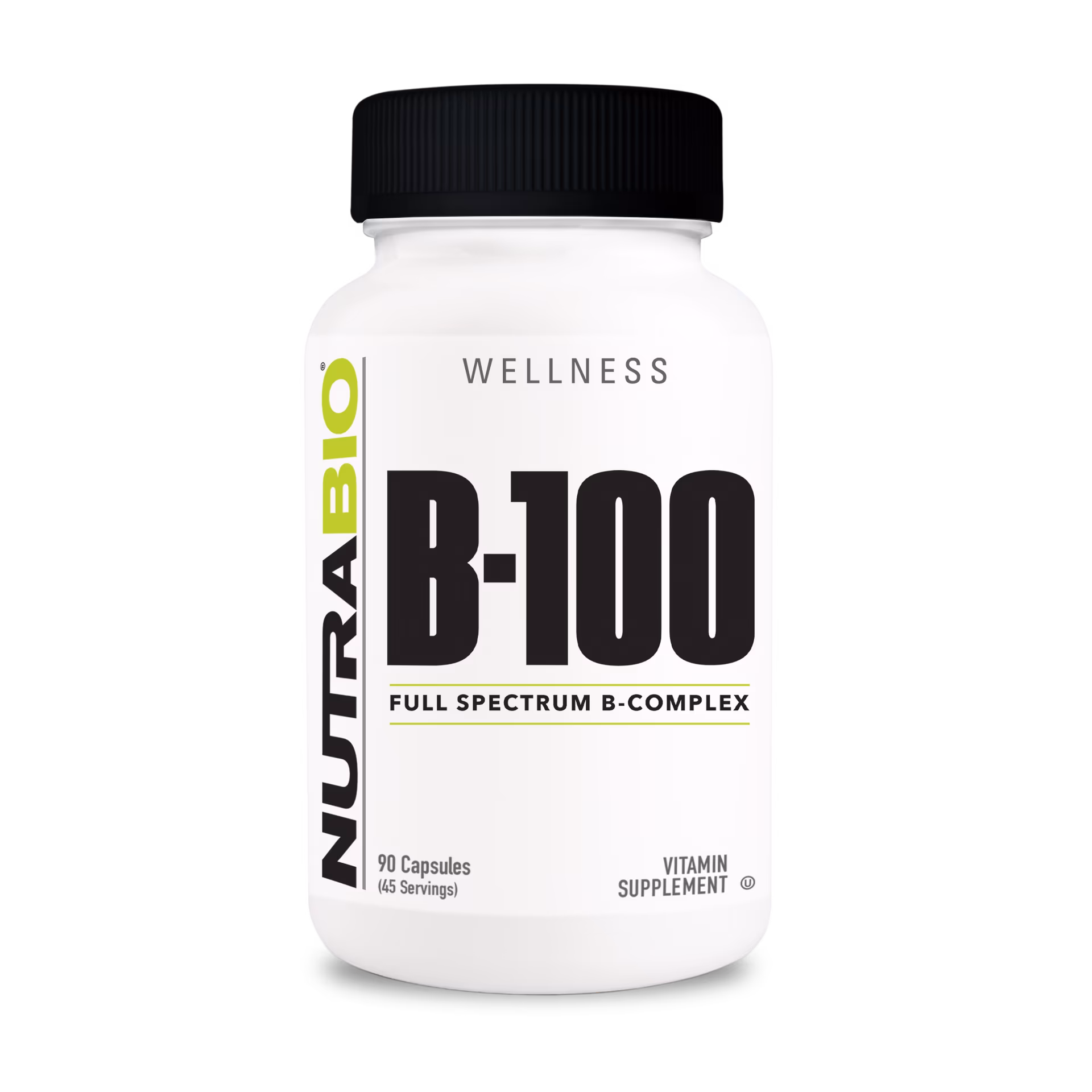 NutraBio B-100 - 90 Capsules