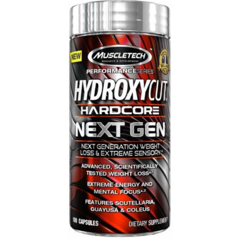 MuscleTech Hydroxycut Hardcore Next Gen 减脂精英 - 100粒