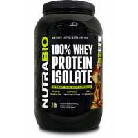 NutraBio 100% Whey Protein Isolate - 2lb