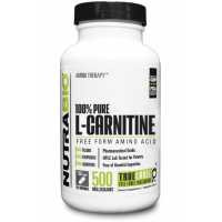 NutraBio L-Carnitine (500mg) 左旋肉碱 (500亳克) - 150粒蔬菜胶囊