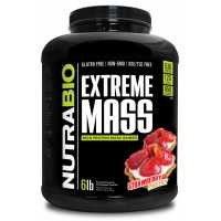 NutraBio Extreme Mass 至尊增重粉 - 6磅