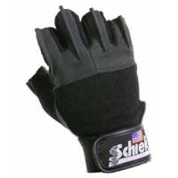 Schiek Women's Lifting Gloves 女仕健身半指手套 - Black 黑色